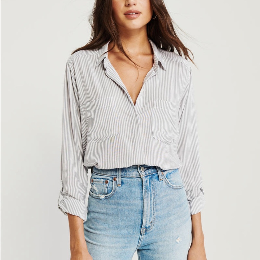 Abercrombie & Fitch ‘Boyfriend Slim’ button down